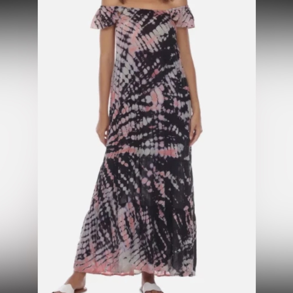 Boho Tie-Dye Maxi Dress NWT